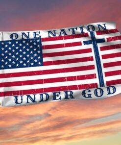 One Nation Under God American Grommet Flag MLN873GF