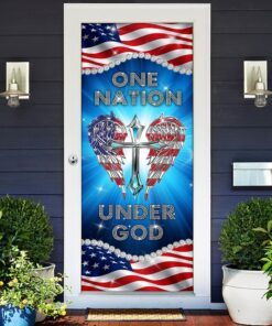 One Nation Under God Diamond Door Cover