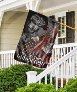 one nation under god eagle american flag 2910