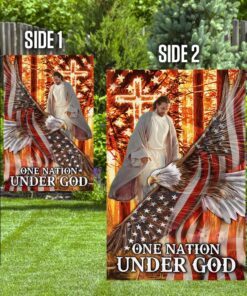 one nation under god flag 1563