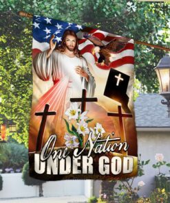 One Nation Under God Flag MLH2312F