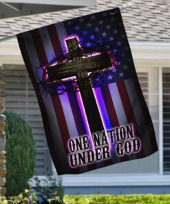 one nation under god flag qnv29f 6616