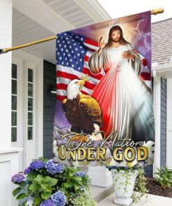 One Nation Under God Flag TQN72F