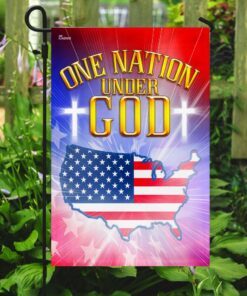 one nation under god love american flag 7750