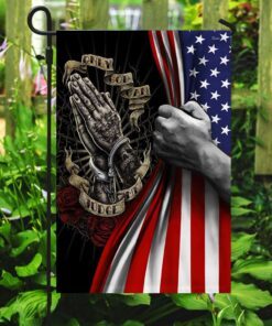 only god can judge me american flag trl1428f 3375