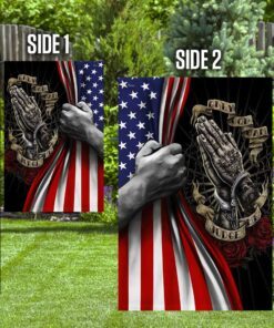 only god can judge me american flag trl1428f 6262