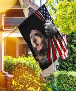 otterhound american us flag 1470