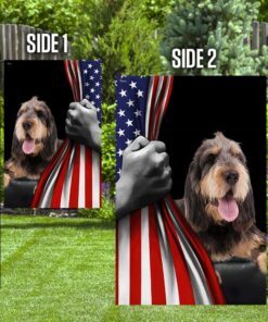 otterhound american us flag 2299