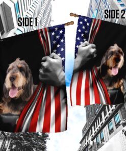 otterhound american us flag 5469