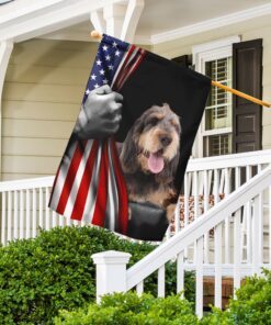 otterhound american us flag 5749