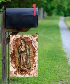 our lady of guadalupe clouds flag 7514