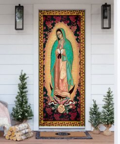 Our Lady of Guadalupe Door Cover