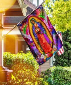 Our Lady Of Guadalupe Flag