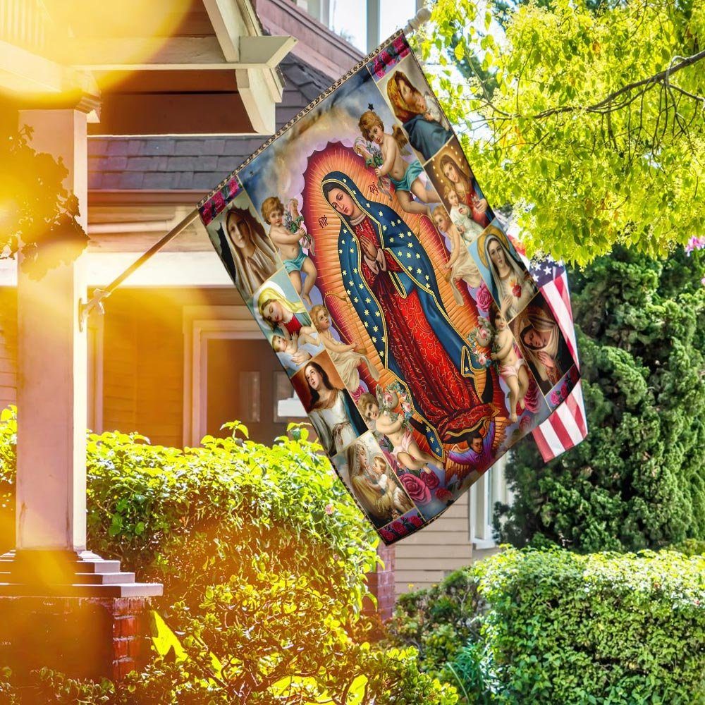 Our Lady of Guadalupe Flag