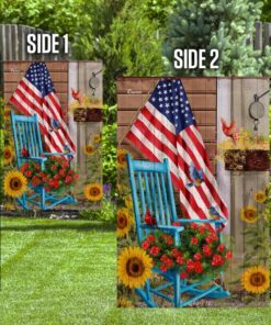 our usa is beautiful flag 8271
