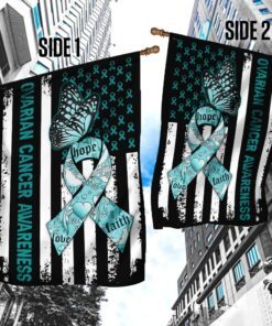 ovarian cancer awareness flag mbh90f 1512