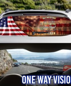 owe to god and veteran rear window decal mlh1665cd 2333