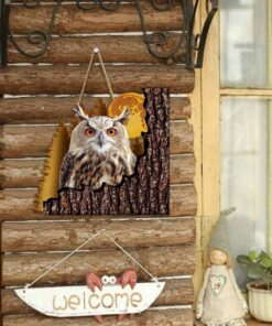 owl forest custom wooden sign ant186wd 1369