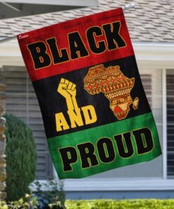 Pan African Flag Black And Proud Flag TRN1276F