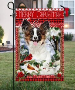 papillon flag merry christmas pn503fv3 1557