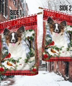 papillon flag merry christmas pn503fv3 6953
