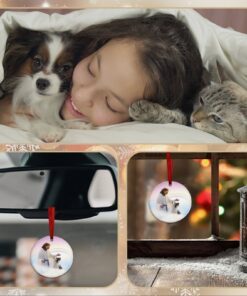 papillon ornament papillon and jesus circle ceramic ornament qtr533o 3839