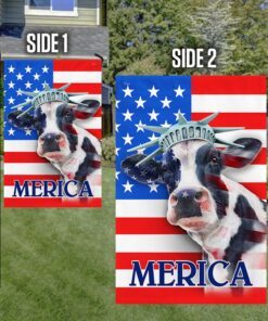 patriot cow american flag merica bnn468f 5239