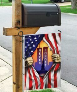patriot day. 911 never forget american flag 5217