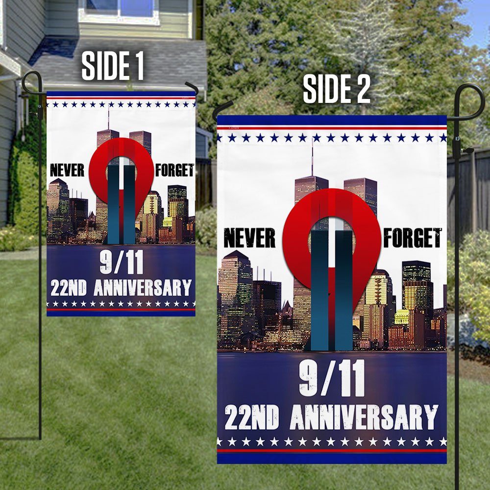 Patriot Day 911 Never Forget 22nd Anniversary Flag MLN1547F - Image 5