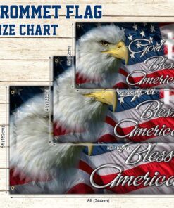patriot eagle grommet flag lha1996gf 2499