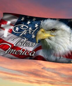 patriot eagle grommet flag lha1996gf 8275