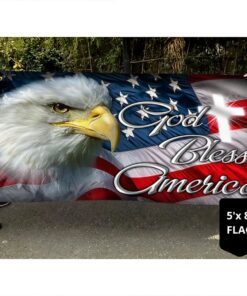 patriot eagle grommet flag lha1996gf 8317