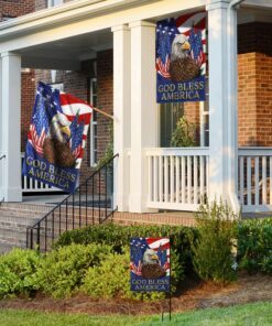 patriot eagle independence day god bless america flag mln1342f 3961