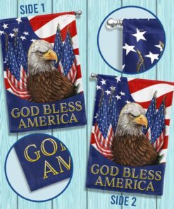 patriot eagle independence day god bless america flag mln1342f 6691