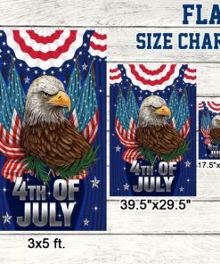 patriot eagle independence day happy fourth of july flag mln1424f 1267