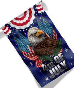 patriot eagle independence day happy fourth of july flag mln1424f 6370