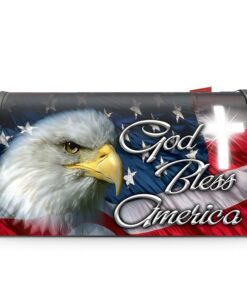 patriot eagle mailbox cover magnetic lha1996mb 3571