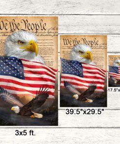 patriot eagle we the people flag mln441f 2427