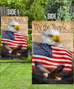patriot eagle we the people flag mln441f 4746