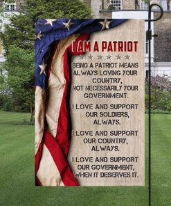 patriot flag i am a patriot mlh1918f 1867