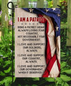 patriot flag i am a patriot mlh1918f 7815