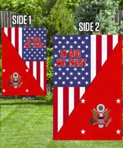 patriot flag in god we trust american flag qtr74f 1364