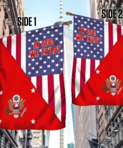 patriot flag in god we trust american flag qtr74f 3787