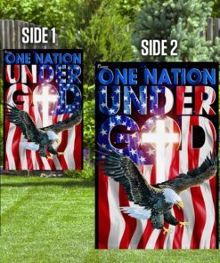 patriot flag one nation under god american eagle flag trn1440f 4477