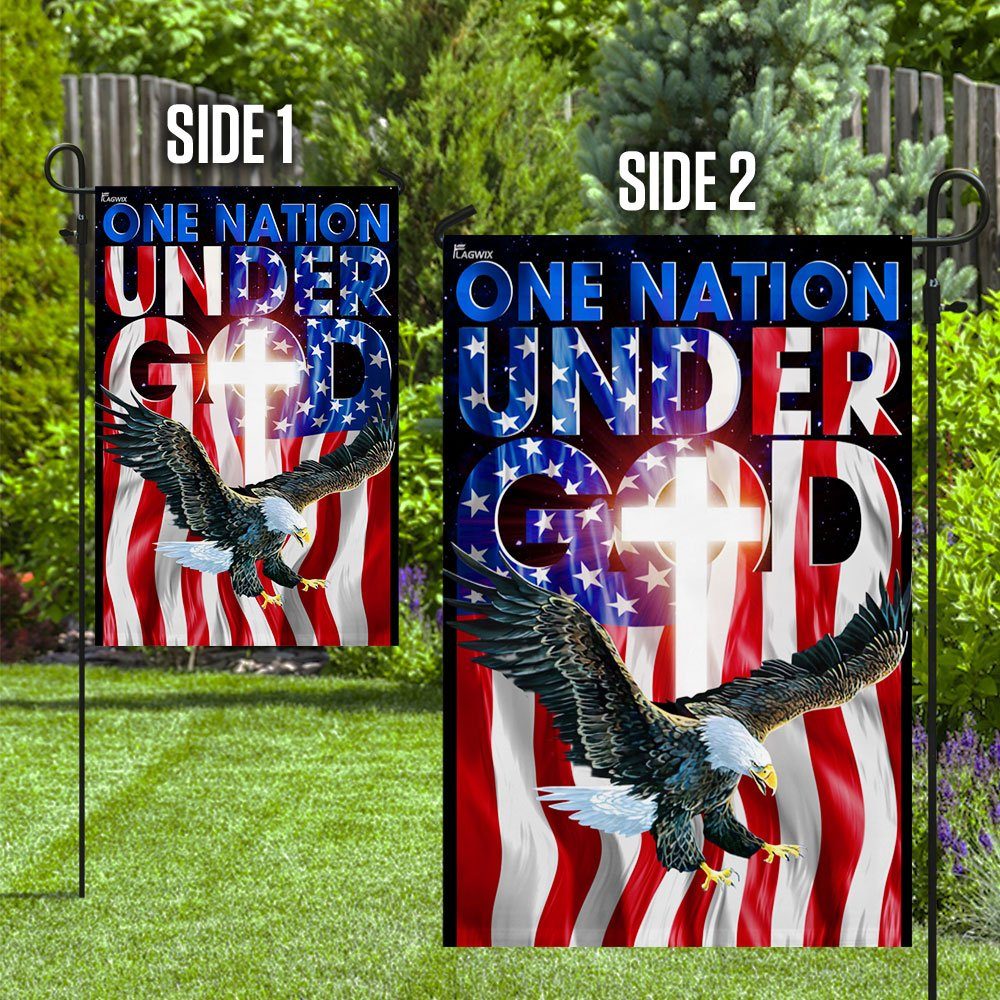 Patriot Flag One Nation Under God American Eagle Flag TRN1440F - Image 6