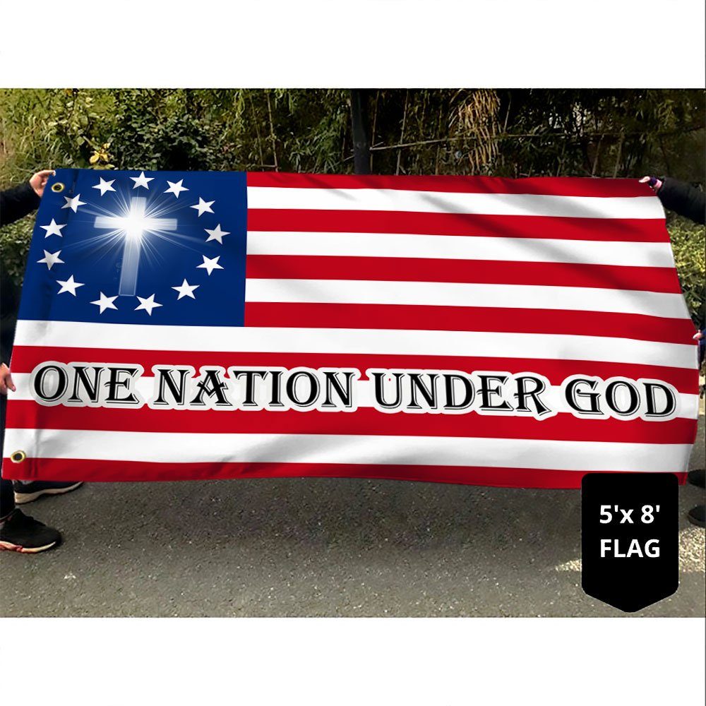 Patriot Flag One Nation Under God American Grommet Flag TRL1619GF - Image 4