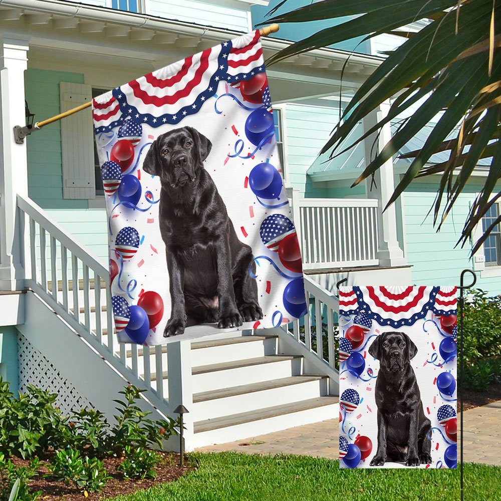 Patriotic Black Labrador Retriever Dog  4th Of July Independence Day Flag TQN1298Fv2 - Image 4