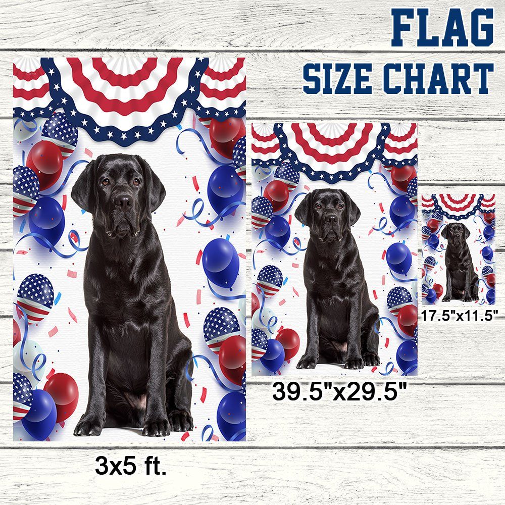 Patriotic Black Labrador Retriever Dog  4th Of July Independence Day Flag TQN1298Fv2 - Image 7