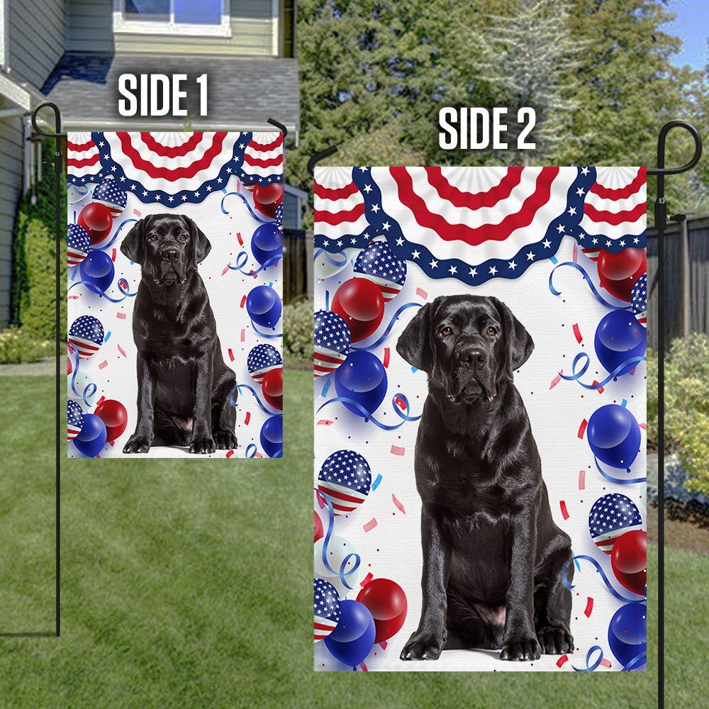 Patriotic Black Labrador Retriever Dog  4th Of July Independence Day Flag TQN1298Fv2 - Image 5