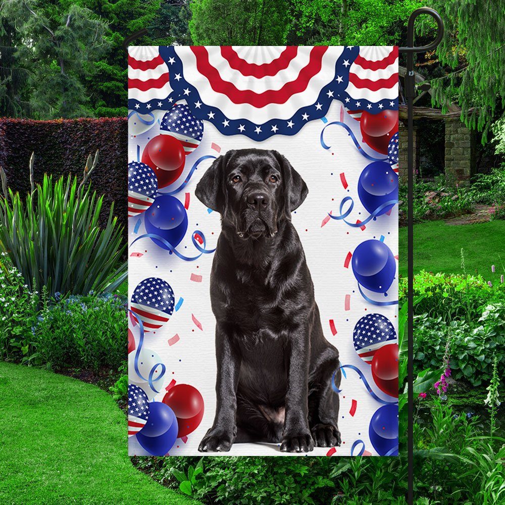 Patriotic Black Labrador Retriever Dog  4th Of July Independence Day Flag TQN1298Fv2 - Image 3